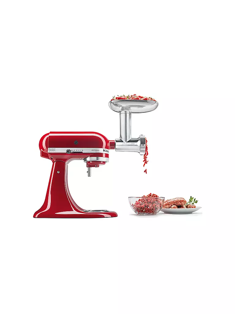 KITCHENAID Fleischwolf Metall 5KSMMGA (Zubehör) silber