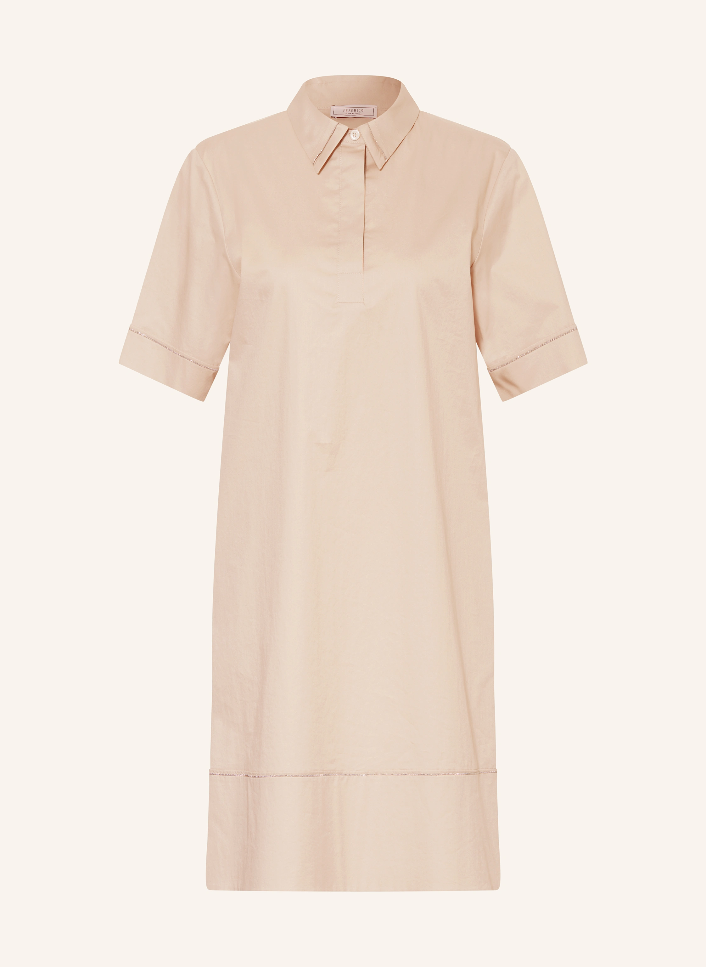 PESERICO Kleid mit Schmucksteinen
