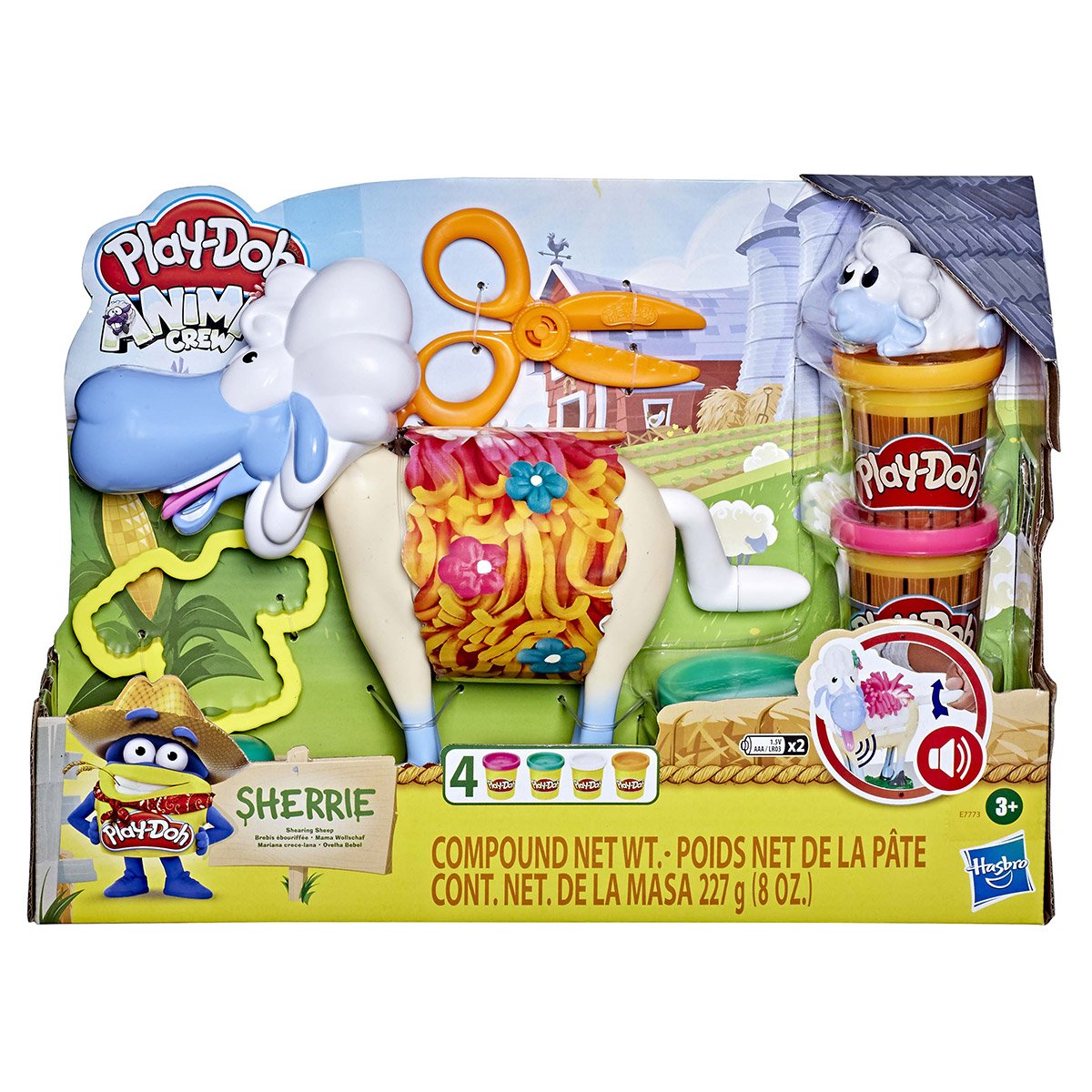 Play-Doh Animal Crew – Pâte à modeler - Sherrie Brebis ébouriffée