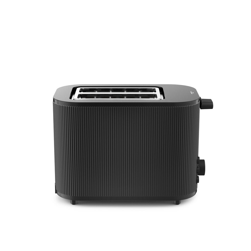 Georg Jensen  Bernadotte brødrister - Rustfri stål/sort