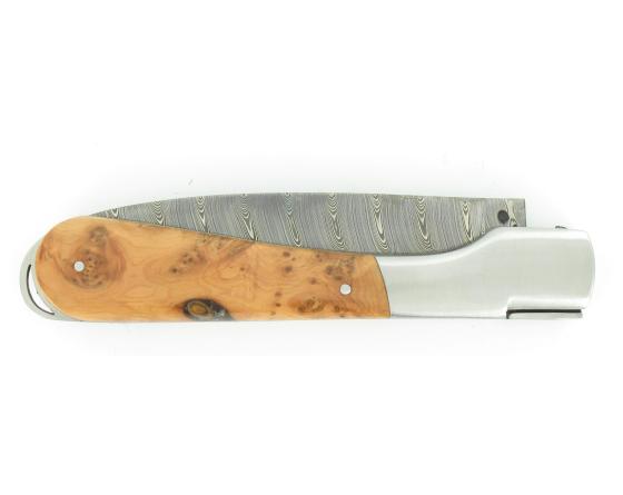 Sperone Genévrier - Damas Couteau de Poche - Sperone par Fontenille Pataud