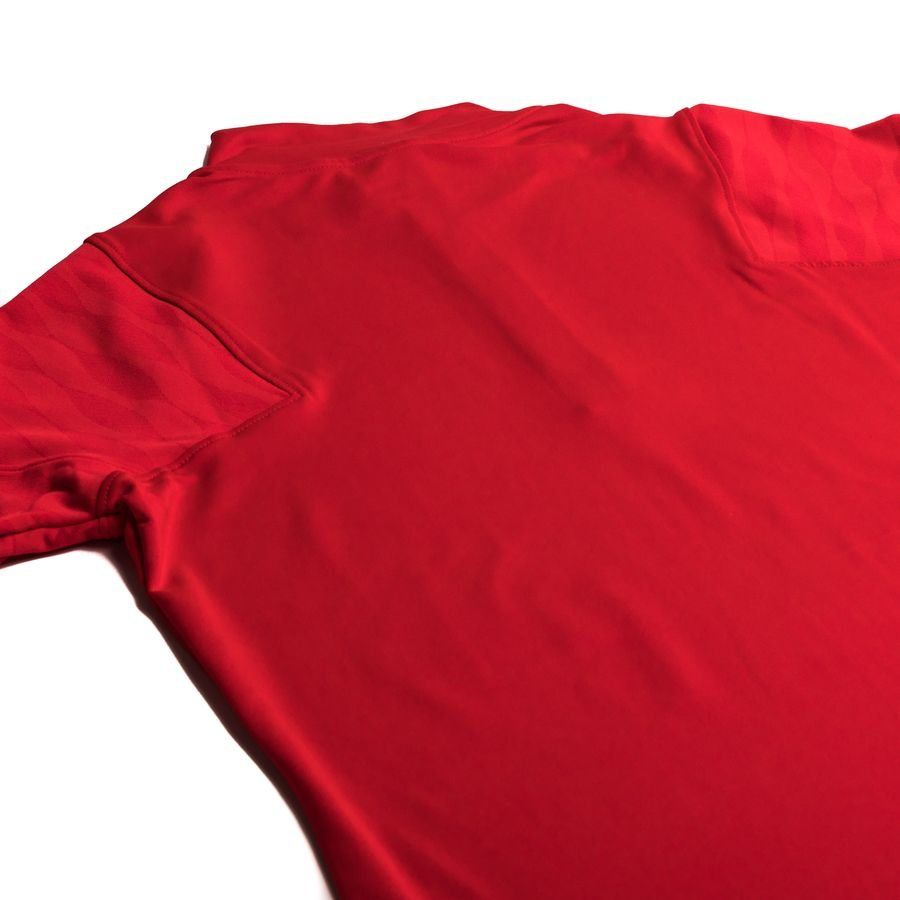 Nike Maillot d'Entraînement Dri-FIT Strike 21 Drill - Rouge foncé/Noir/Vert Femme