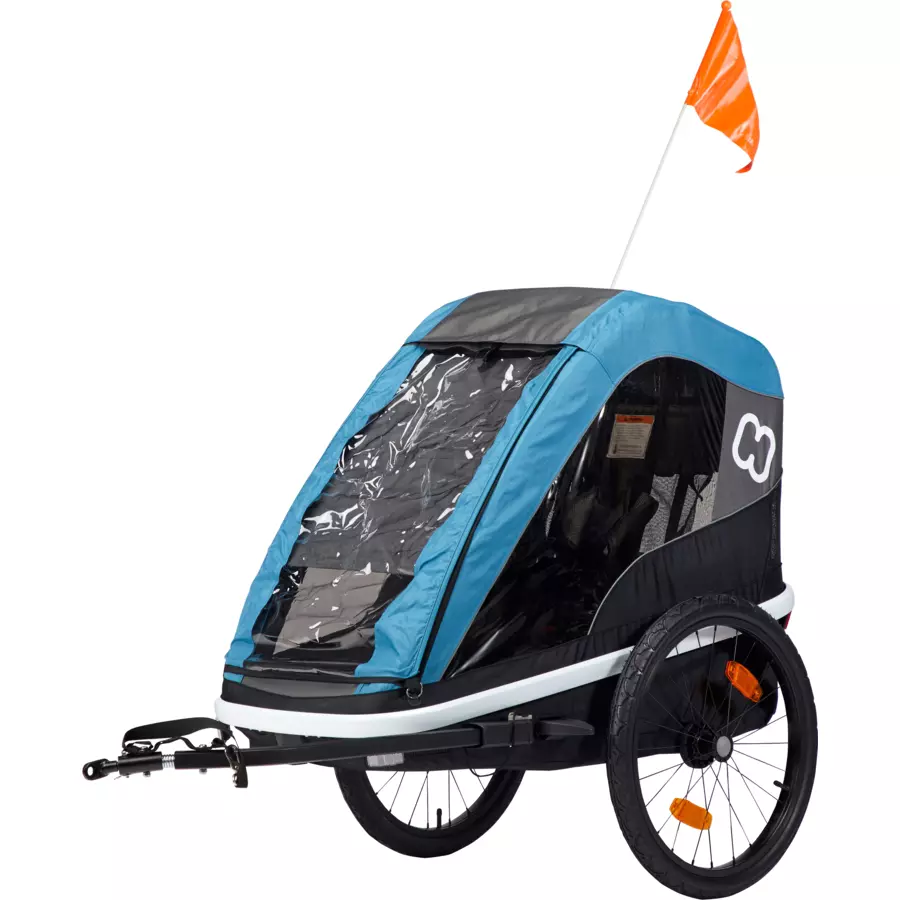 hamax Kinderfahrradanhänger Avenida ONE Petrol Blue