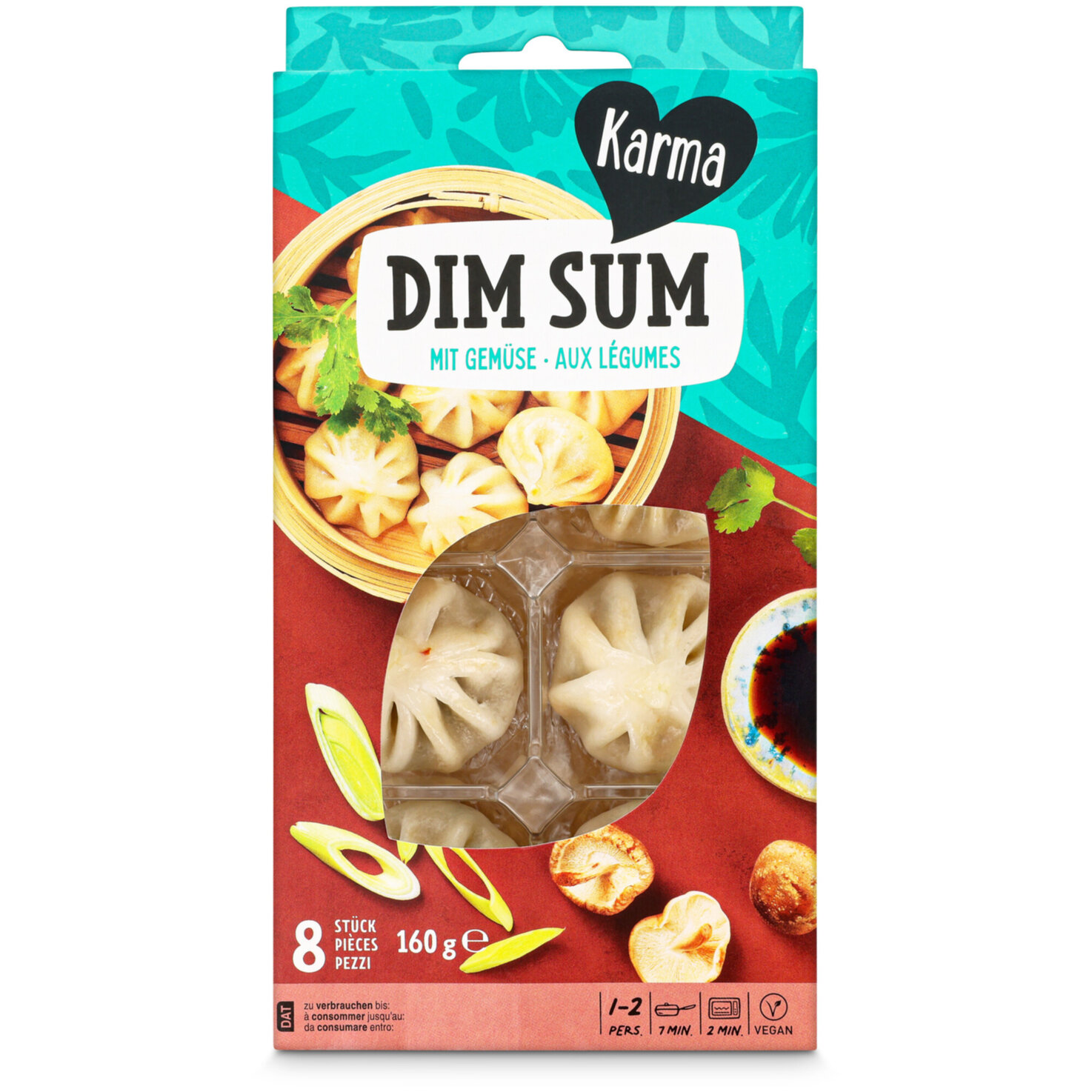 Karma Vegetable Dim Sum 8 Stück