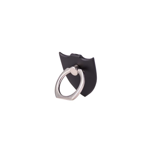 GEAR Finger Ring Skjold Roterende med Standerfunktion Mat Sort
