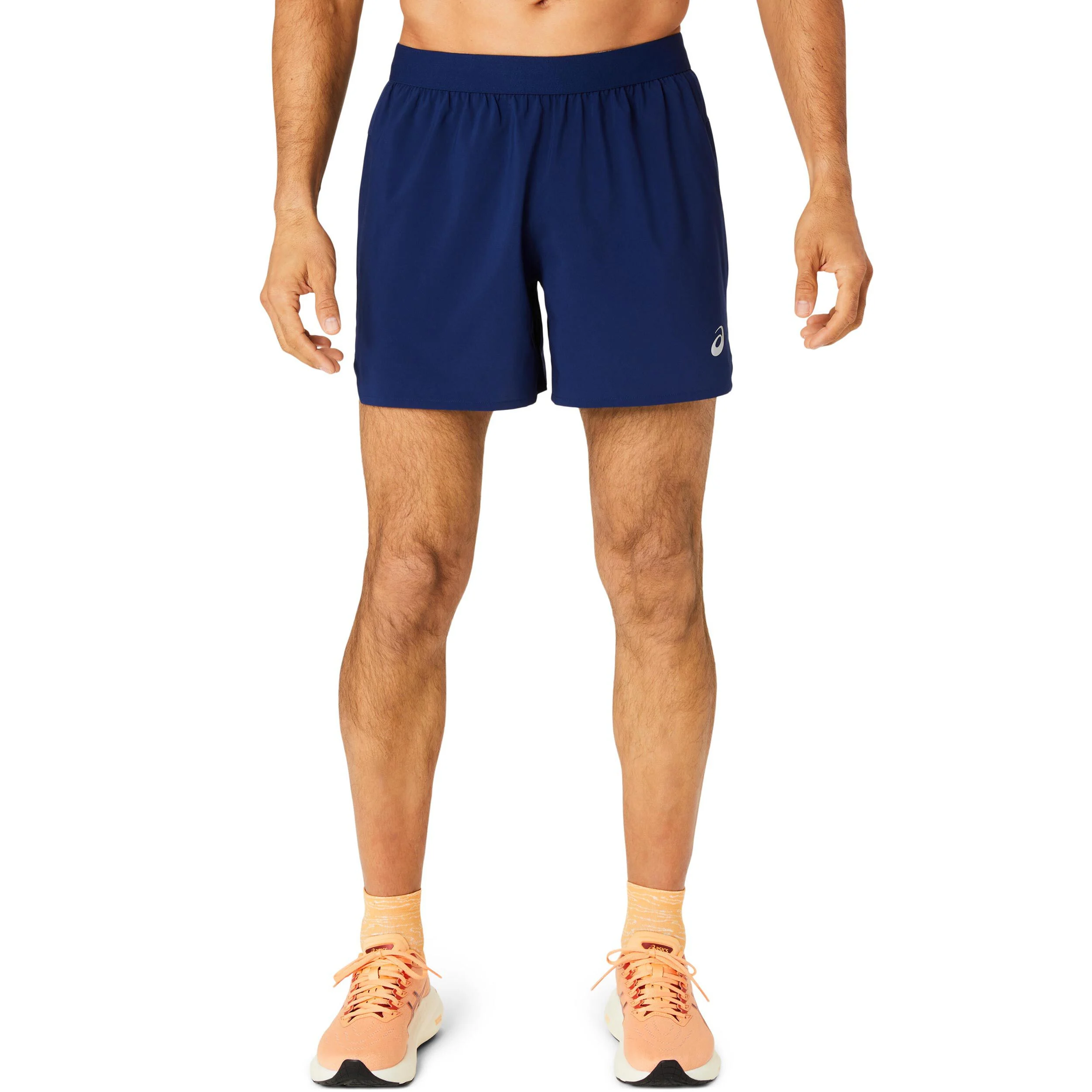 ASICS Road 2-N-1 5In Short De Running Hommes - Bleu Foncé