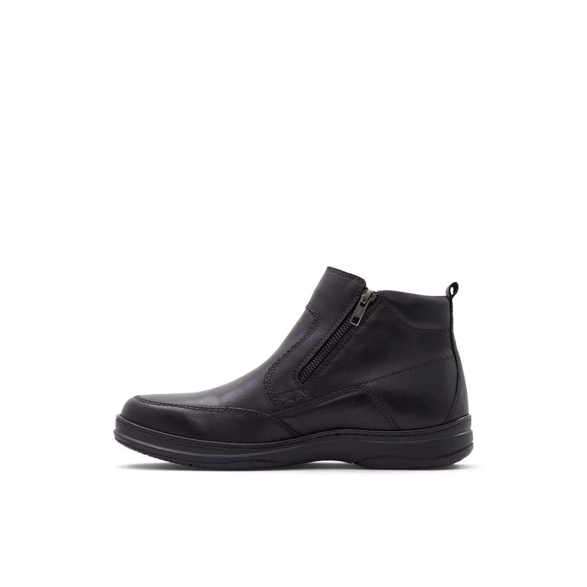 LUCA FERRI-Gloesen-w-Bottes habillées - Talon plat - Noir