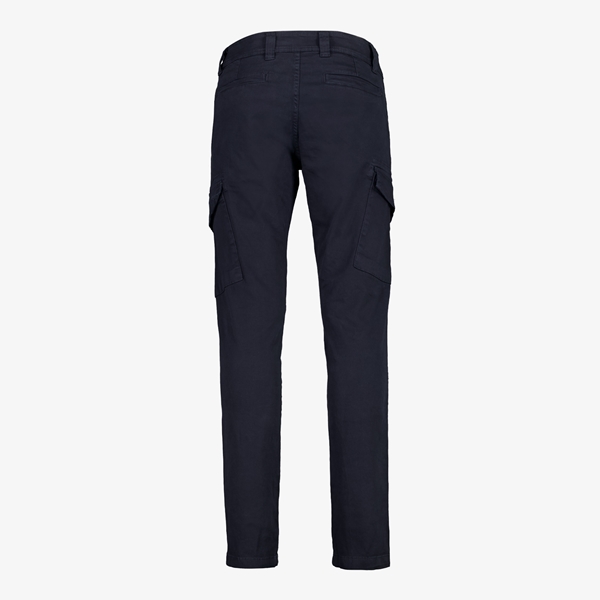 Unsigned heren cargo broek donkerblauw