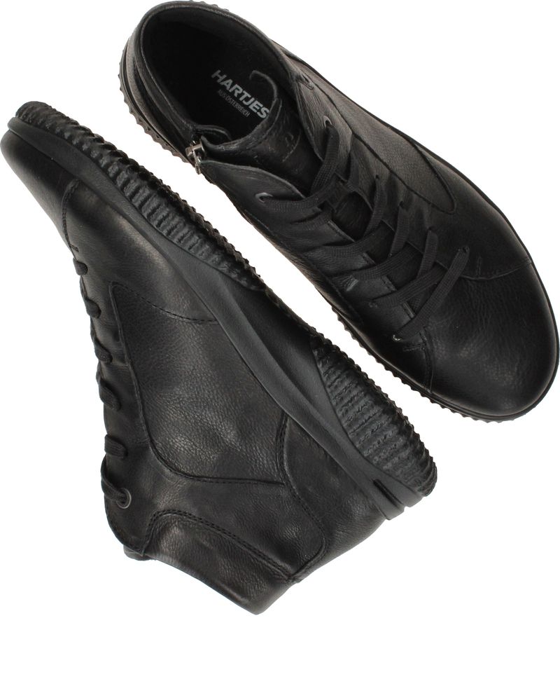 Hartjes Ethno Veterboots Zwart Dames
