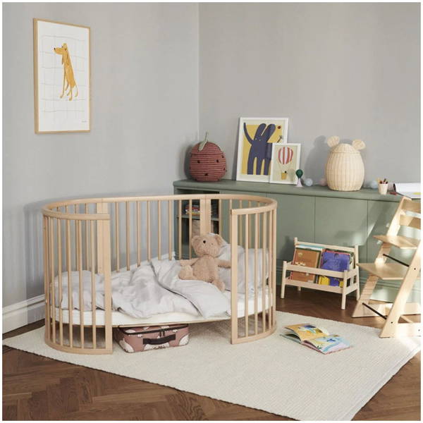 STOKKESTOKKE   Sleepi V3 inkl Matratze natur