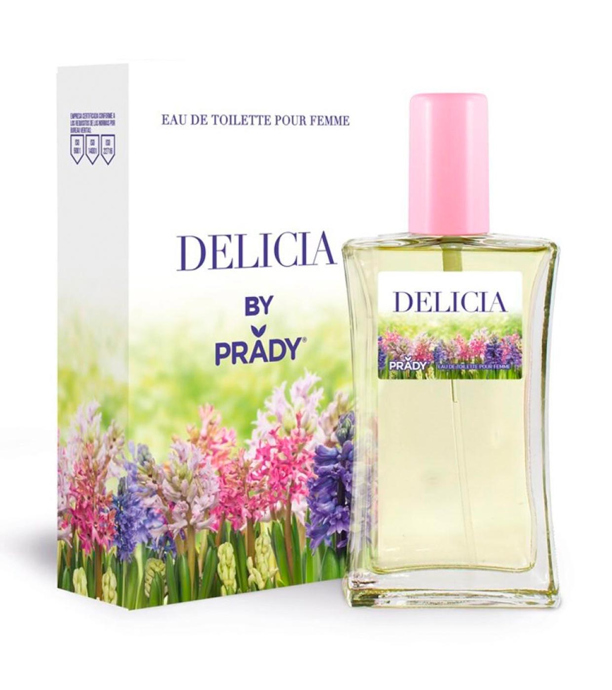 Prady - Eau de toilette para mulheres 90ml - Delicia