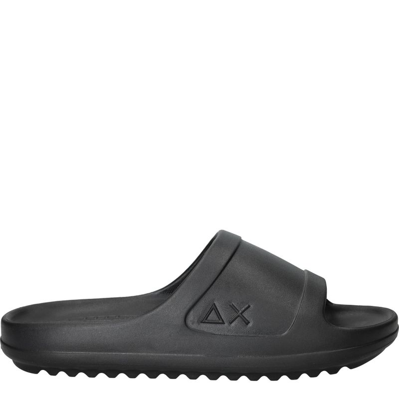 Sun 68 Monoblock Logo Slippers Zwart Dames