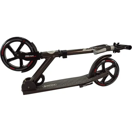 BEST Sporting 30453 - Scooter 205er Rolle, City-Roller aus Aluminium in grau/schwarz