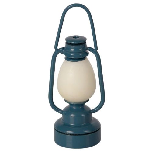 Maileg poppenhuis lantaarn blauw - 7 cm