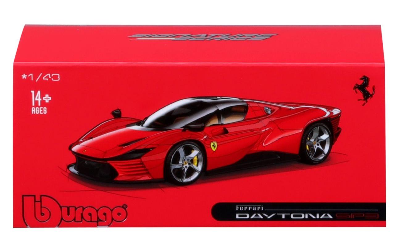 Ferrari Daytona SP3 Rot 1:43Sammlermodell im Massstab 1:43