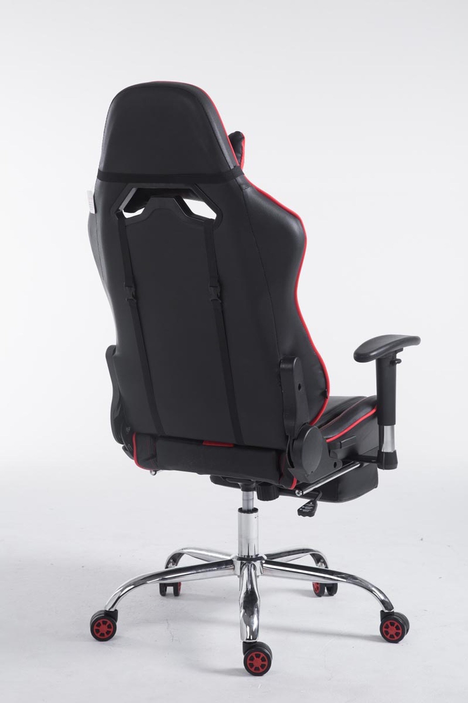 TPFLiving Racing Bürostuhl Limitless mit FußablageSchwarz/Blau