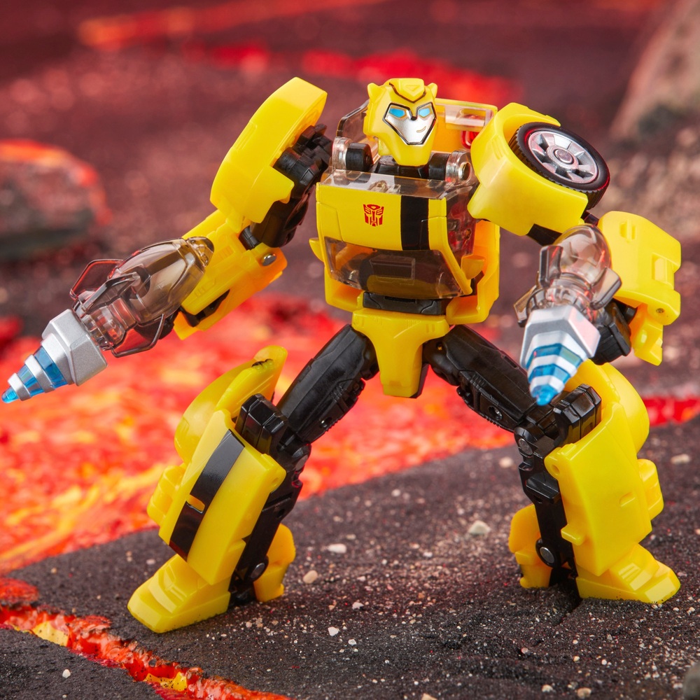 Transformers Legacy United Deluxe Class Animated Universe Bumblebee Actionfigur