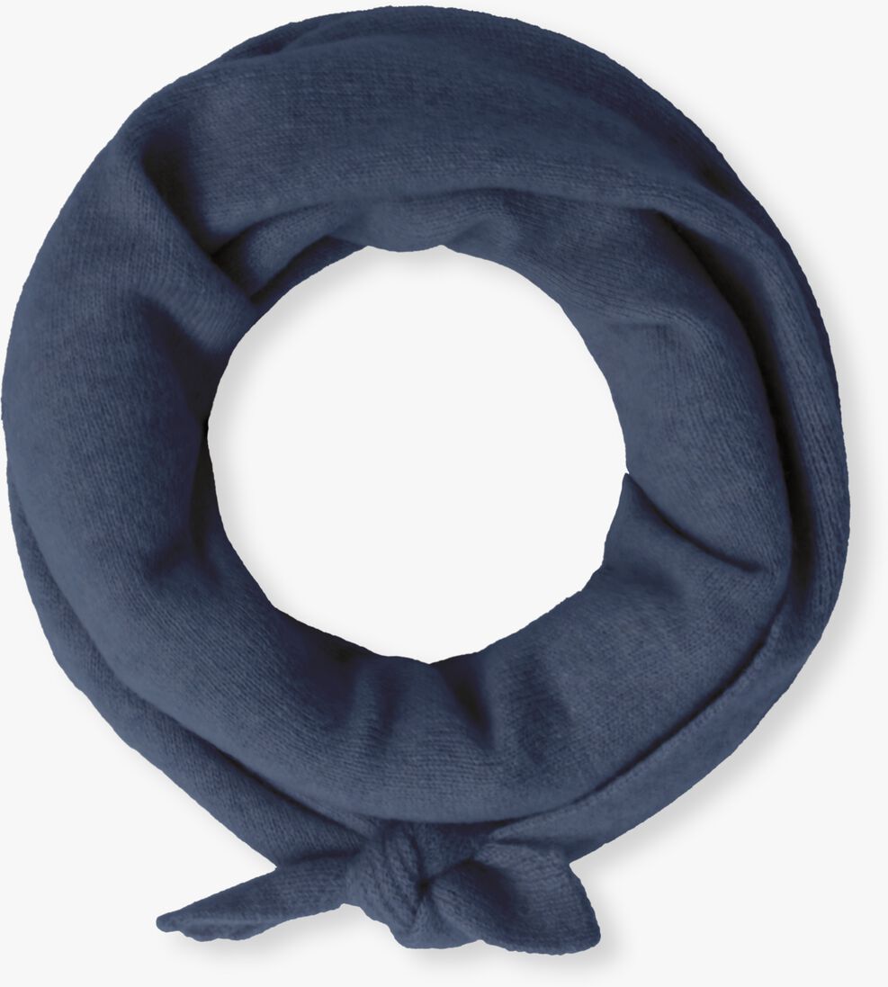 blauwe bonnie studios sjaal bonnie wool scarf