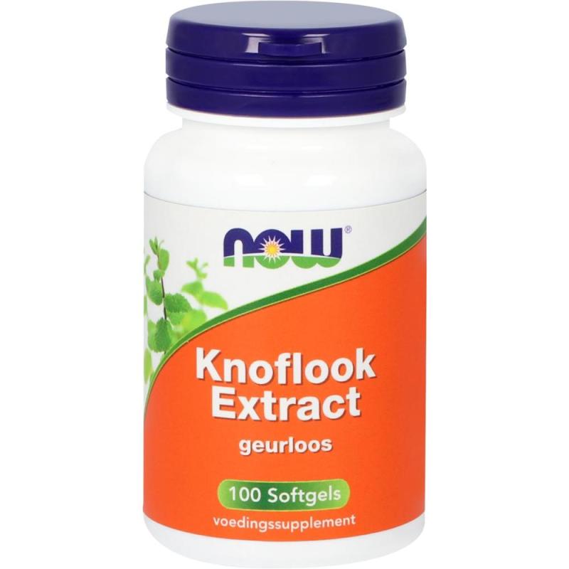 Now Knoflook Extract 100 softgels