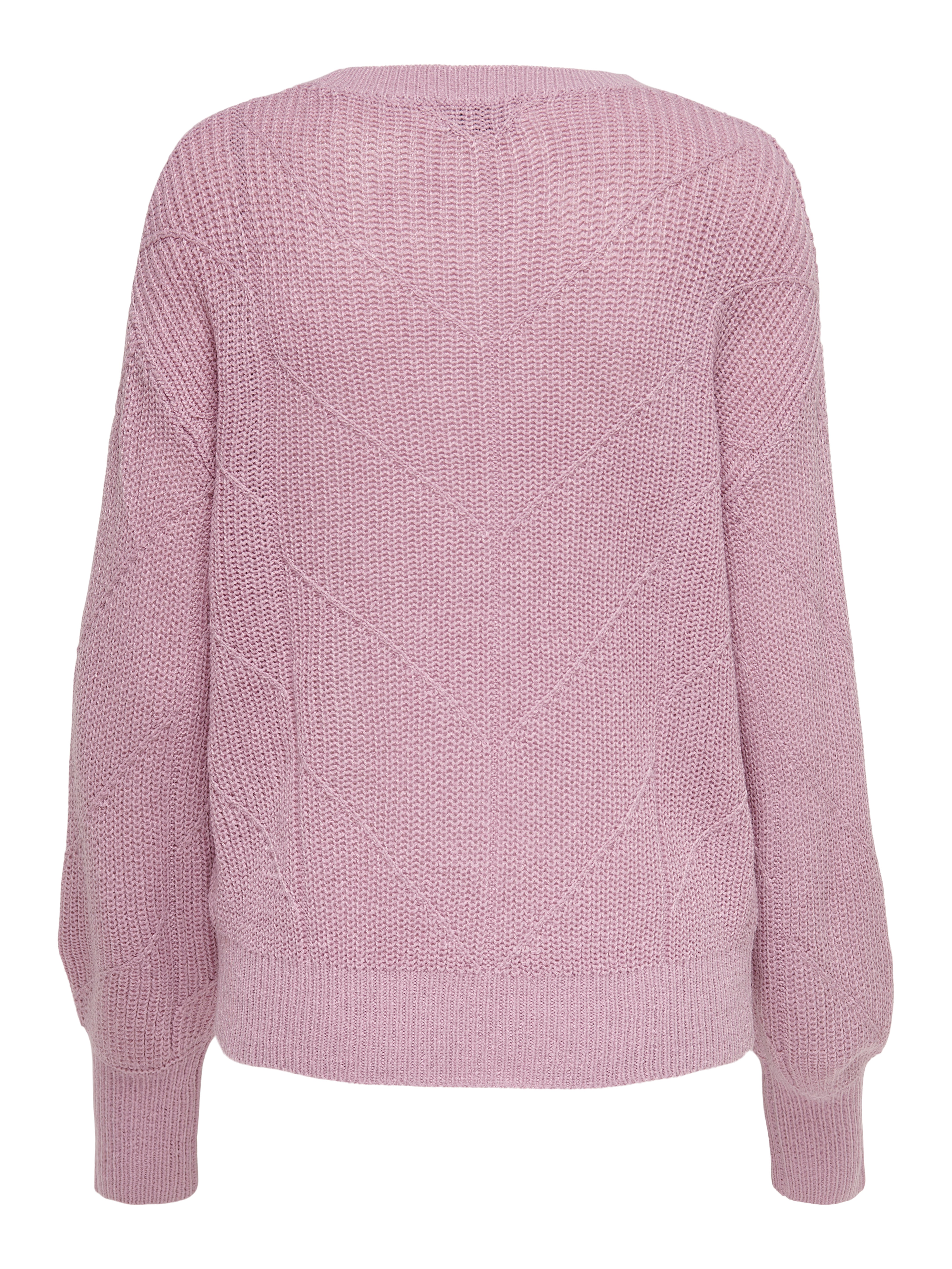 JDYLENETTE Strickpullover Mauve Mist