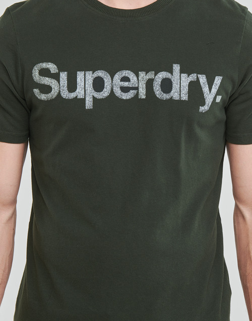Superdry - VINTAGE CL CLASSIC TEE - Surplus Goods Olive