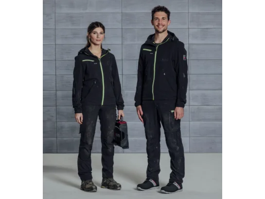 Softshell de travail Stretch Evolution Würth MODYF Anthracite/Lime