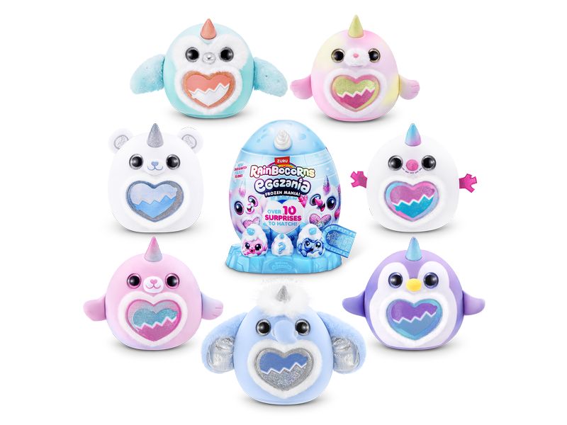 Zuru Figur Rainbocorns Eggzania Frozen Mania assortiert Rainbocorns Eggzania