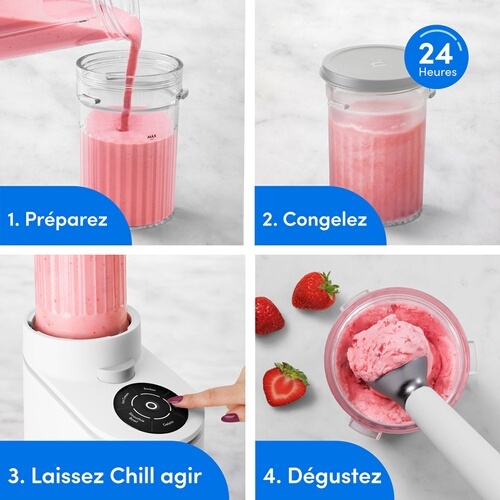 Sorbetière Nutribullet NBD0503W Chill Blanc Mat