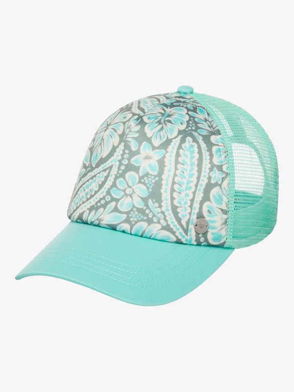 Beautiful Morning Casquette trucker Vert Femme