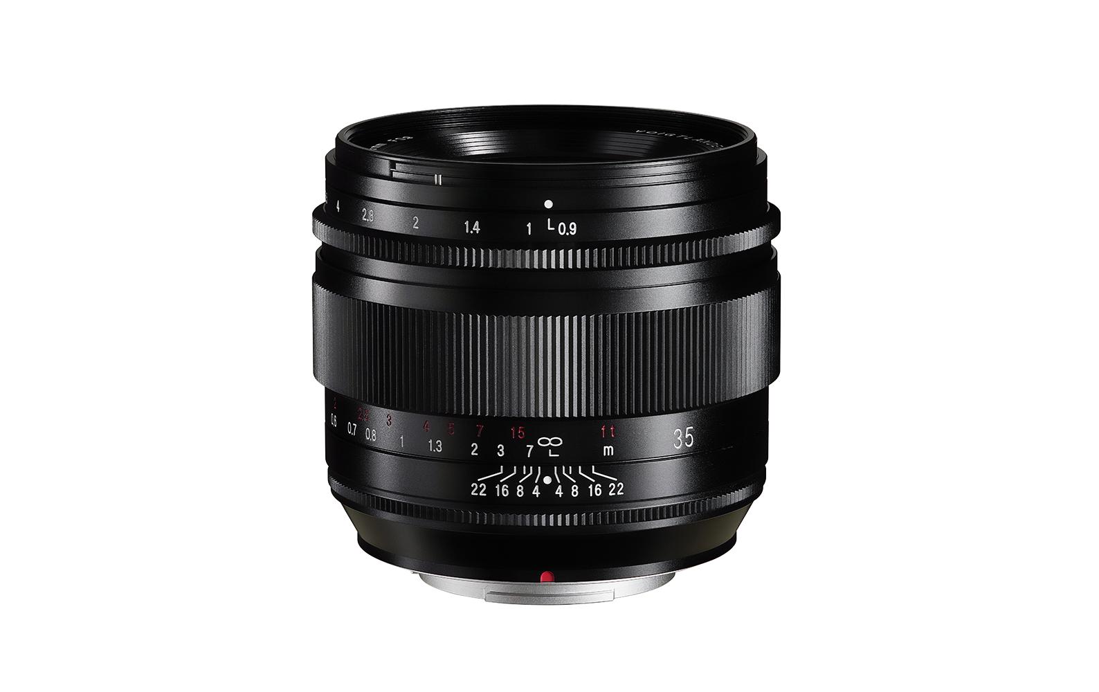 Festbrennweite 35mm F/0.9 Nokton asph. – Fujifilm X-Mount<br>Standardobjektiv mit extrem grosser Blende