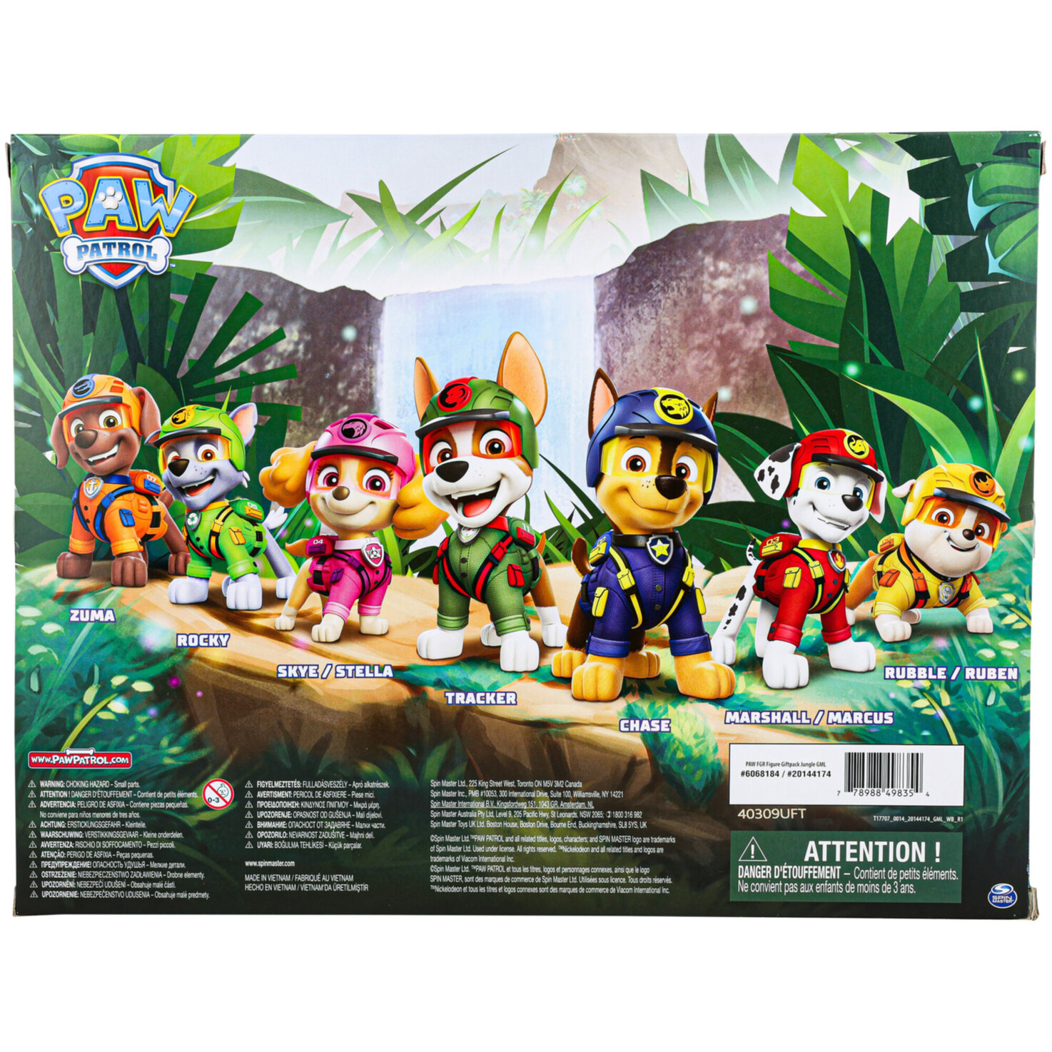 Paw Patrol Jungle Pups Figure Geschenkset 3+ Jahre