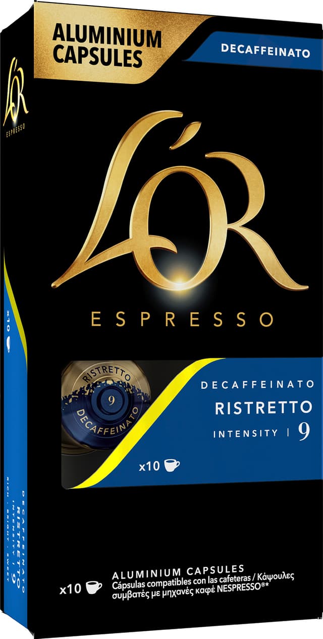 L'Or Ristretto Decaf kapsler LOR4060650