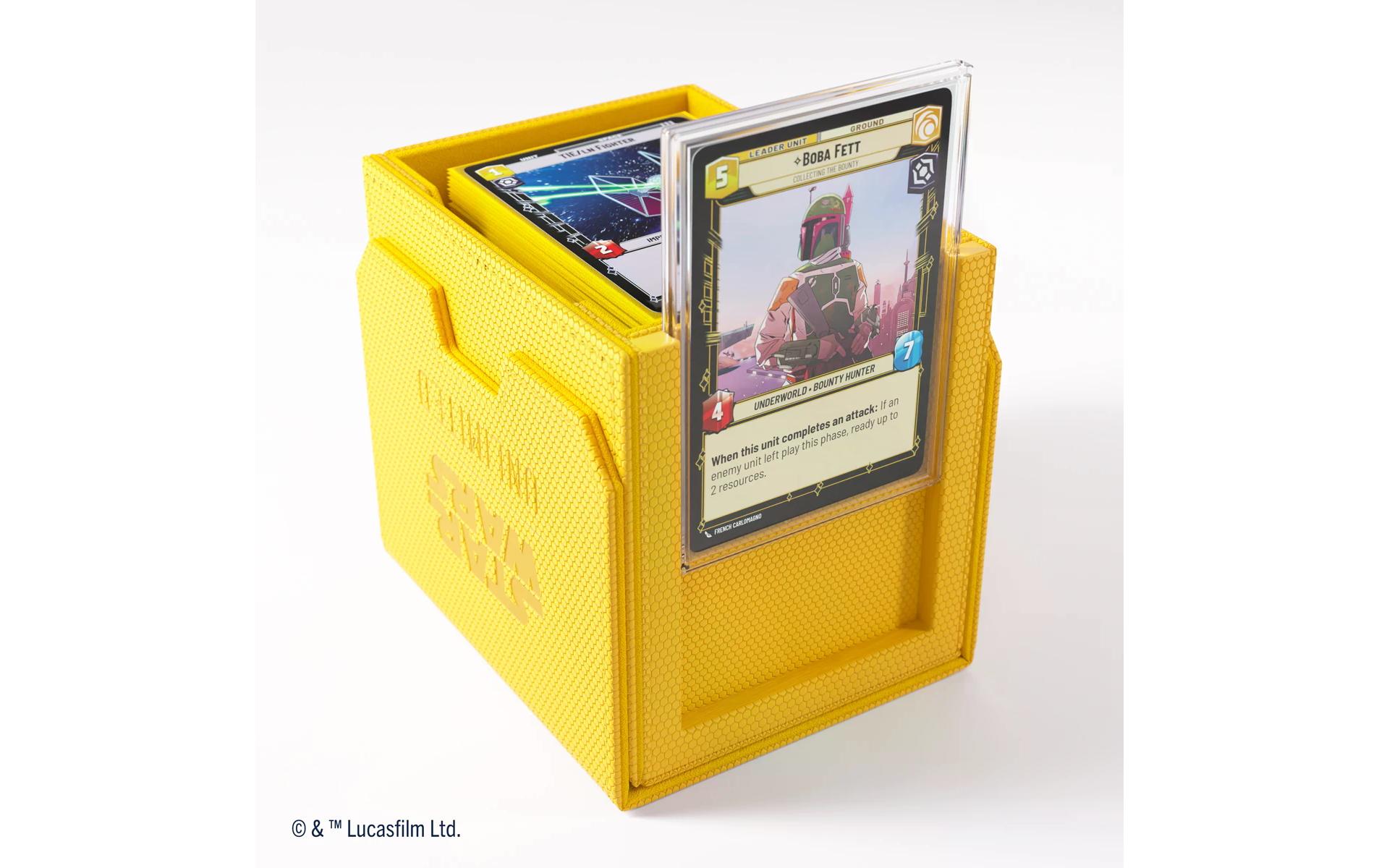 Kartenbox Star Wars: Unlimited Deck Pod gelbPremium-Deckbox
