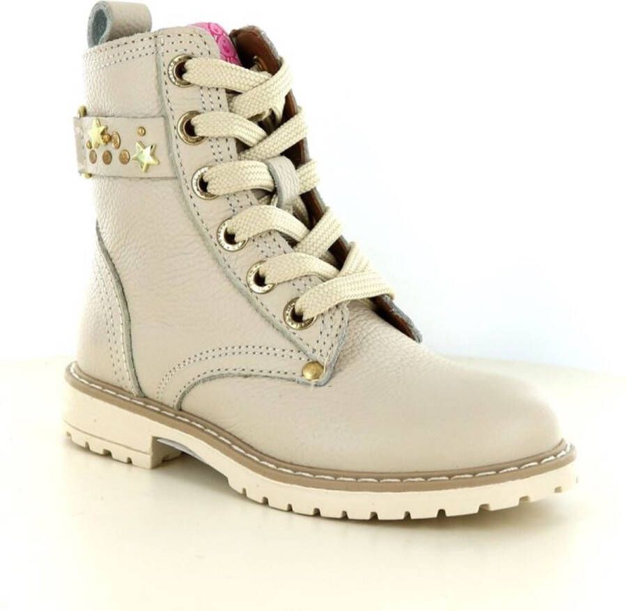 Develab 44316~~~~~~~~~~~~~~~~~~~~~~~~~ Half-hoog Wit beige