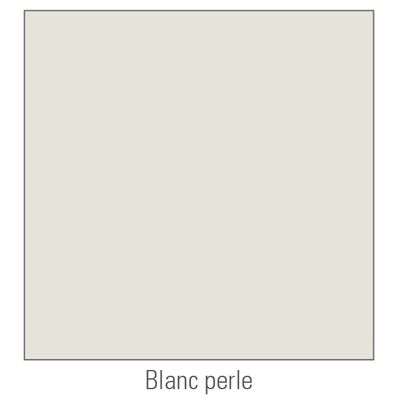Angle de Liaison à 90° IDRA/DUAL - Pied anthracite - plateau Blanc perle