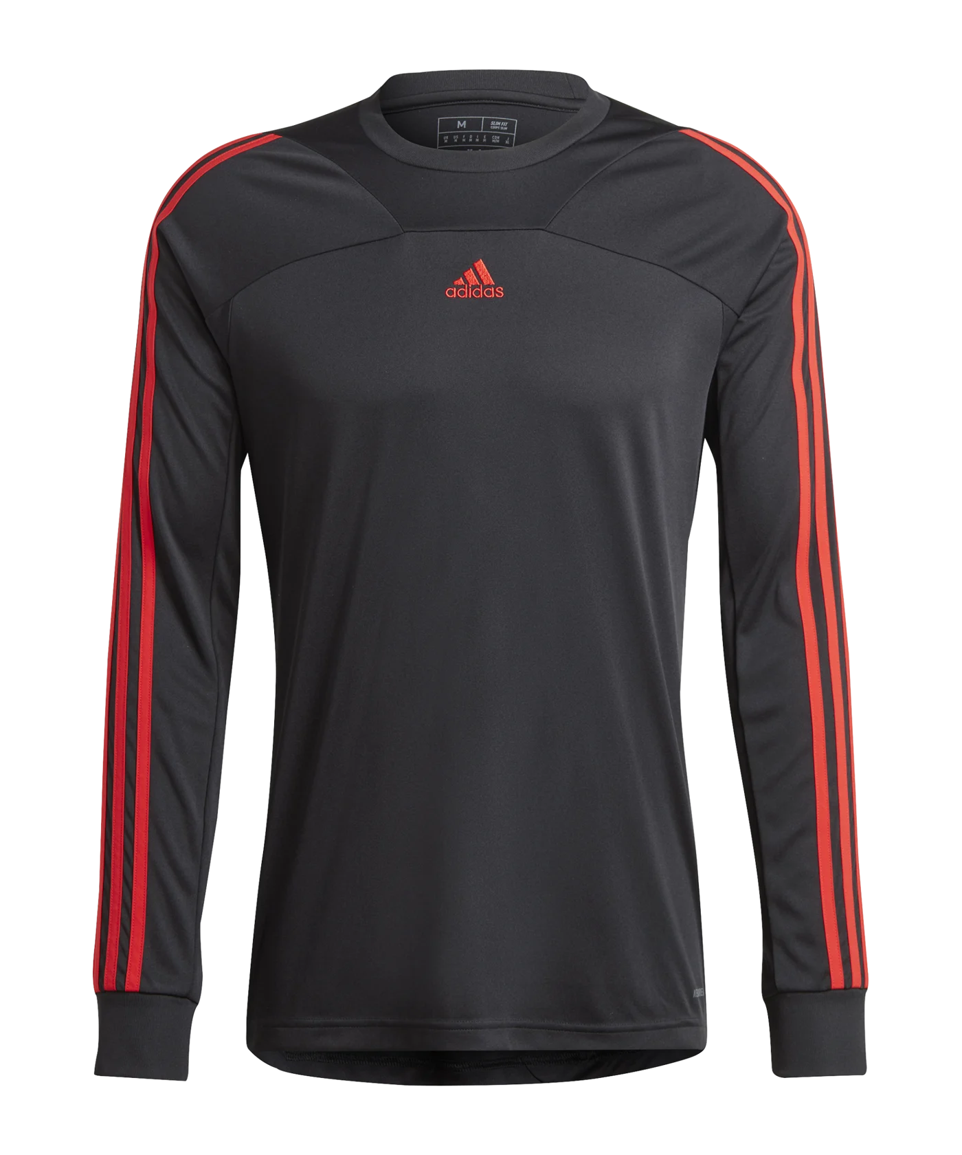 adidas Predator Trikot langarm Schwarz Rot