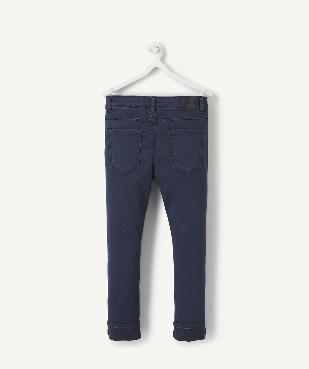 LOUIS LE PANTALON SKINNY BLEU TAILLE +