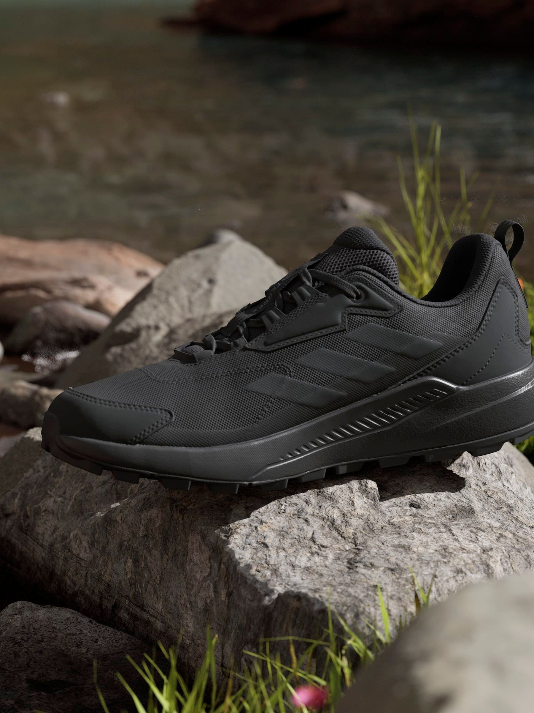 Zwart - adidas Terrex Anylander wandelschoenen