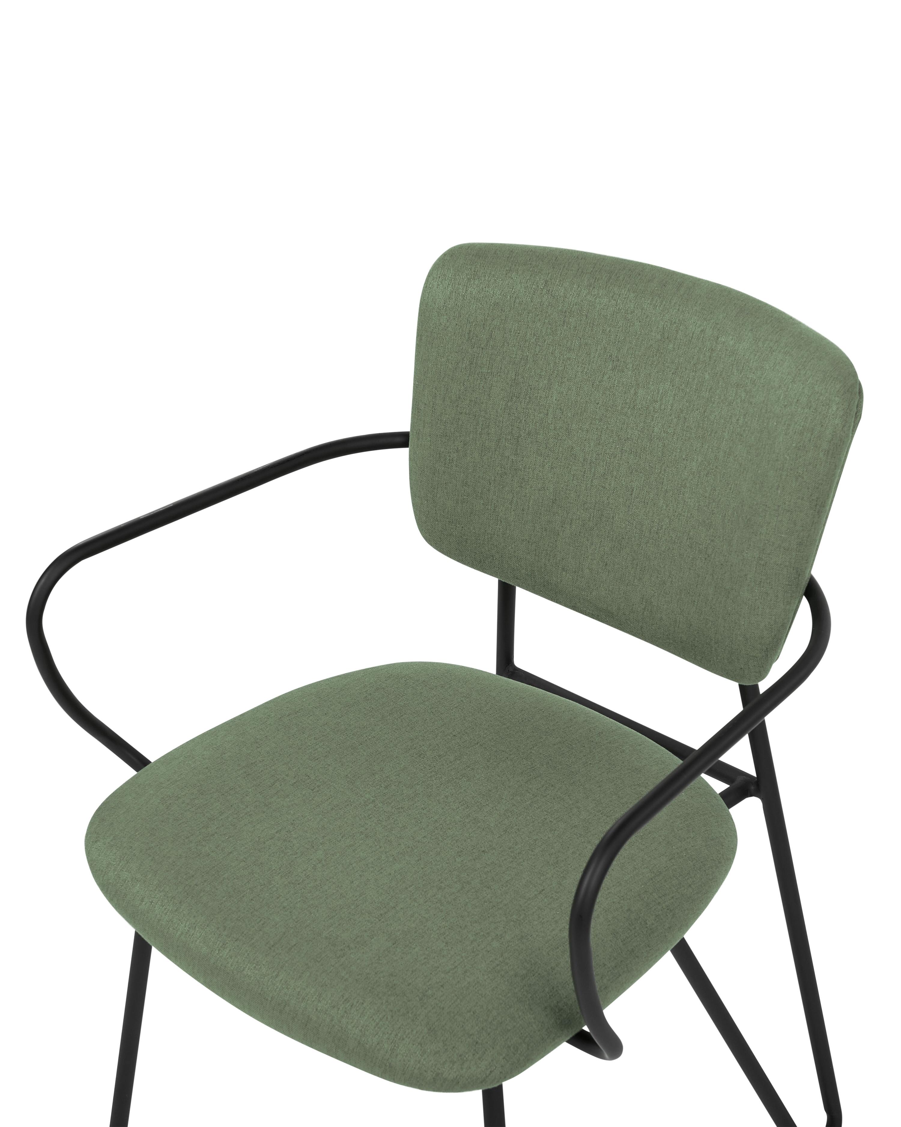 Set van 2 eetkamerstoelen ELKO Donkergroen