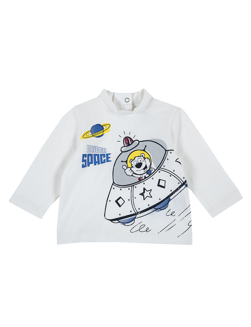 Baby White and Blue Sweater