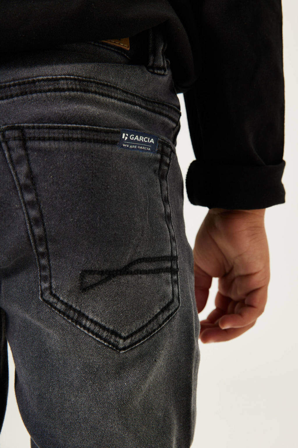 Garcia skinny jeans 370 Xevi medium used black