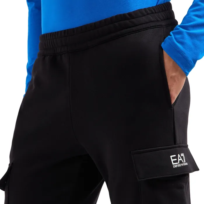 EA7 Core Identity Cotton-Blend Cargo Joggingbroek Heren