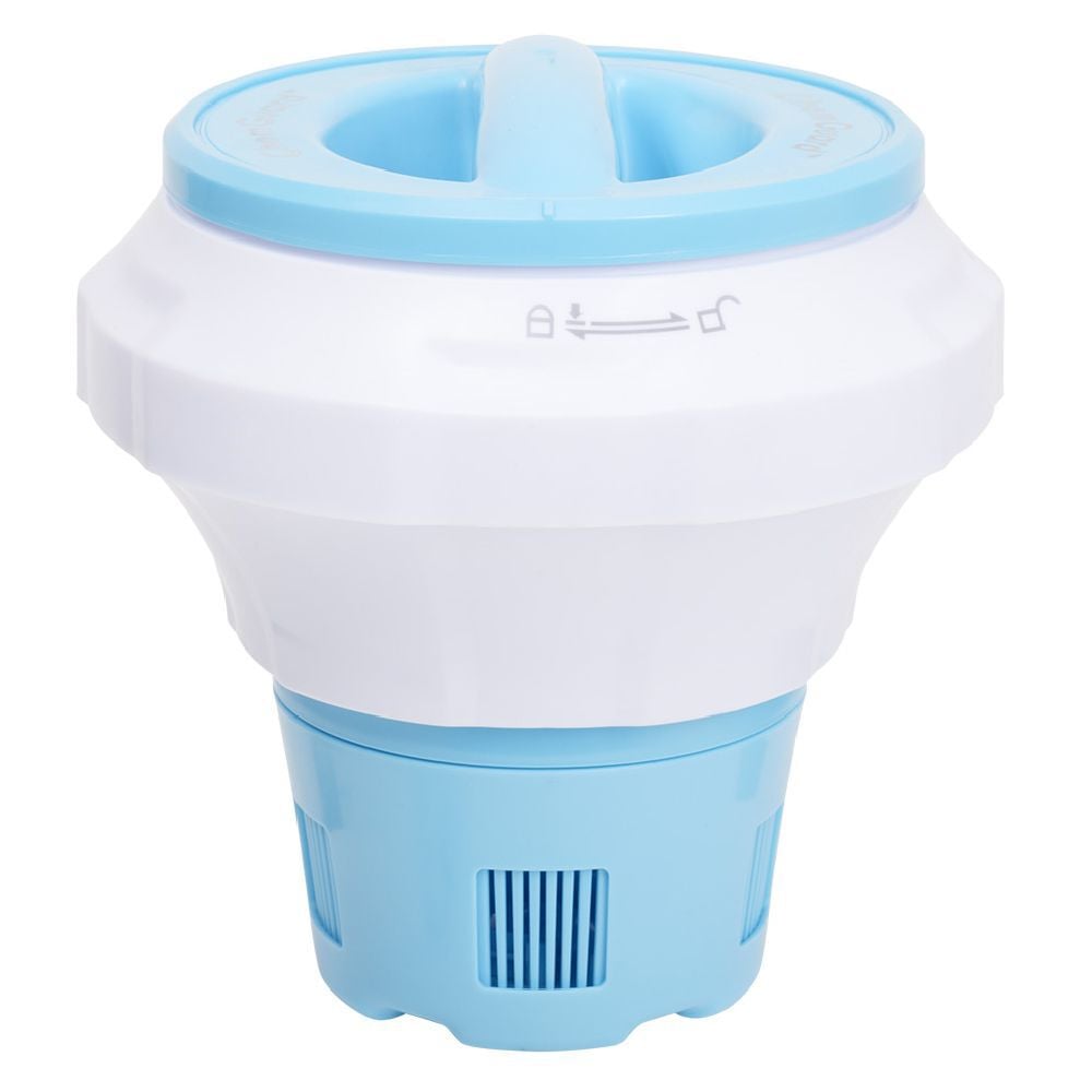 Diffuseur traitement piscine Bestway avec thermomètre Ø17,6xH18,6cm