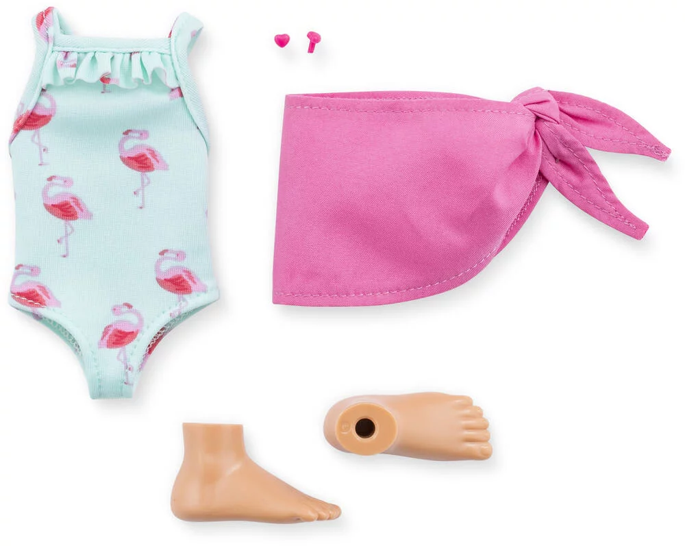 COROLLE GIRLS - POUPEE - COFFRET VALENTINE A LA PLAGE - COROLLE VETEMENTS 28 CM