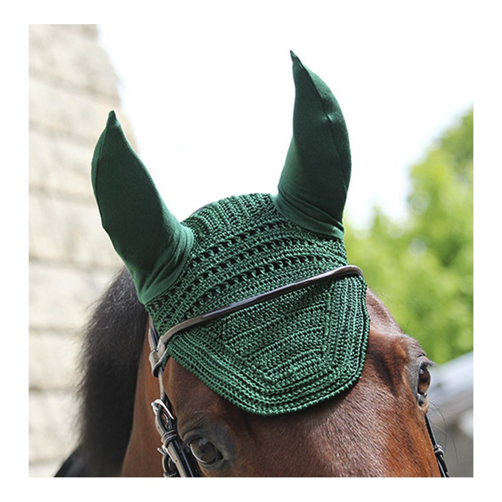 Paddock Sports PREMS - Bonnet anti-mouches vert fonce