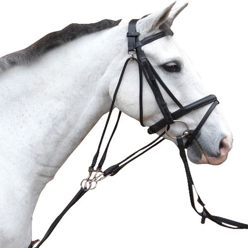 De Gouge Hy Health Horse Chambón para cavalos, preto