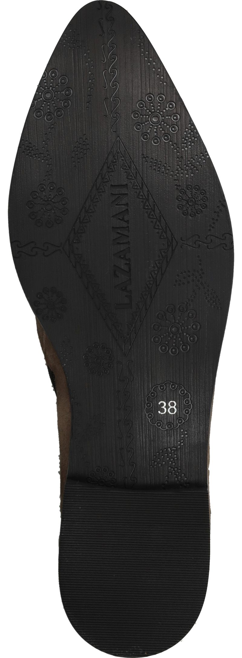 Lazamani Danka Enkellaarsjes Taupe Dames