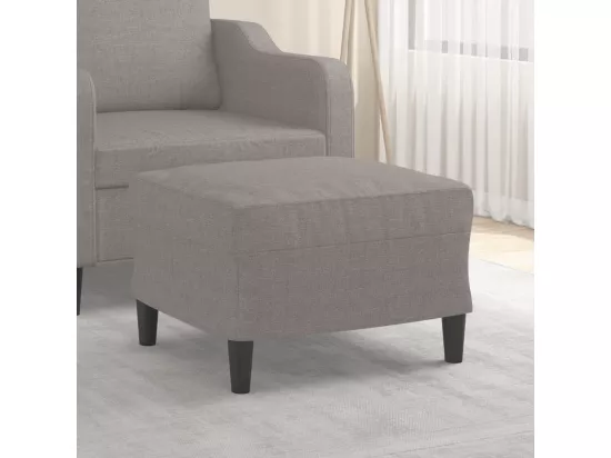 Repose-pied Taupe 60x50x41 cm Tissu