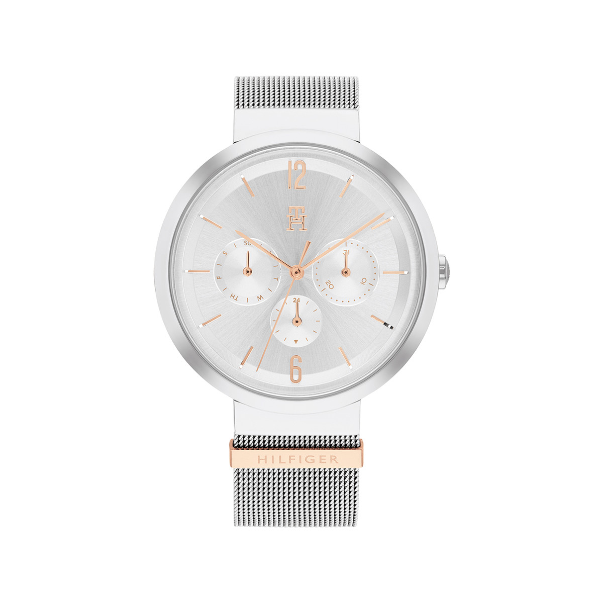 Montre TOMMY HILFIGER Lidia  femme bracelet acier gris