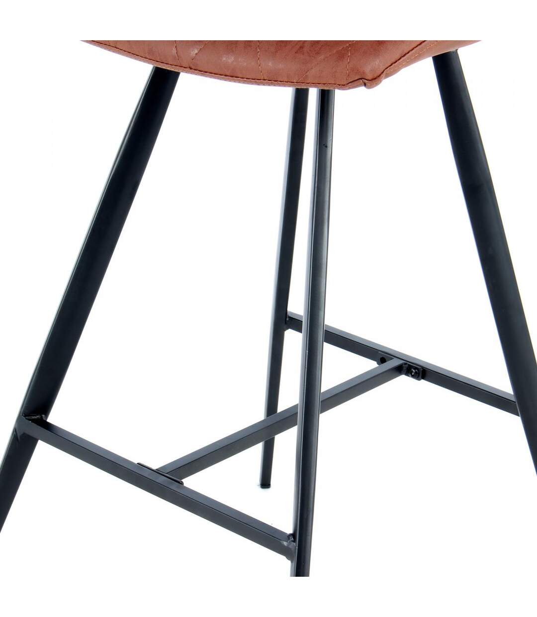 Lot de 2 tabourest de bar ITI en polyuréthane fait main BSCI TSCA